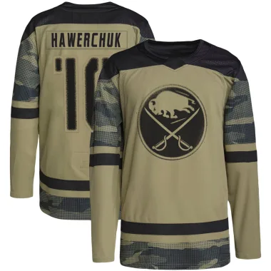 Authentic Dale Hawerchuk Camo Buffalo Sabres Military Appreciation Practice Jersey - Youth