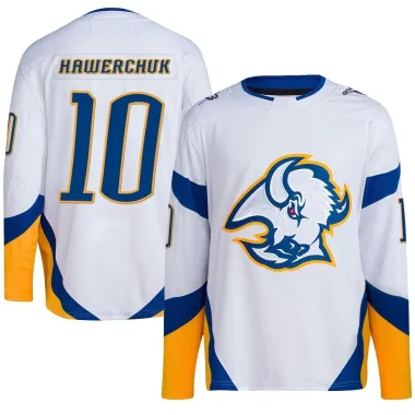 Authentic Dale Hawerchuk White Buffalo Sabres Reverse Retro 2.0 Jersey - Men's