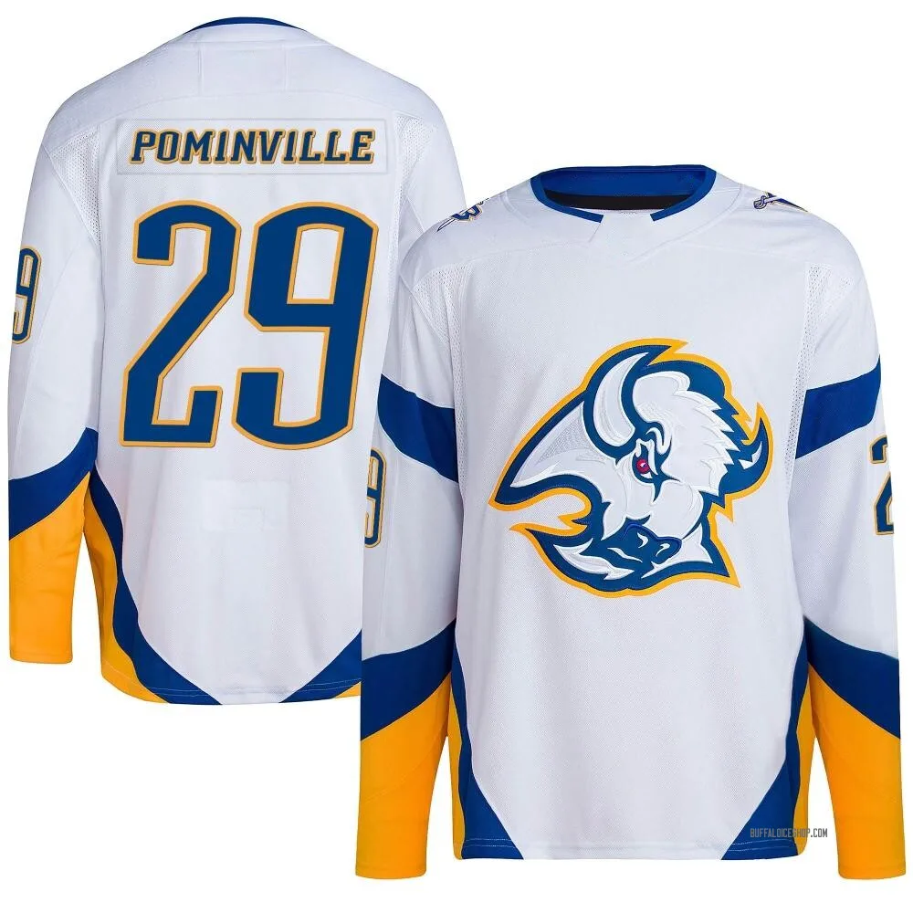 Authentic Jason Pominville White Buffalo Sabres Reverse Retro 2.0 Jersey - Youth