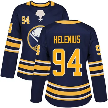 Authentic Konsta Helenius Navy Buffalo Sabres Home Jersey - Women's