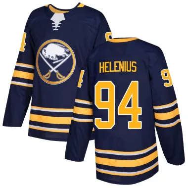 Authentic Konsta Helenius Navy Buffalo Sabres Home Jersey - Youth