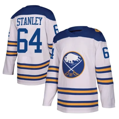 Authentic Logan Stanley White Buffalo Sabres 2018 Winter Classic Jersey - Men's