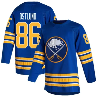 Authentic Noah Ostlund Royal Buffalo Sabres 2020/21 Home Jersey - Youth