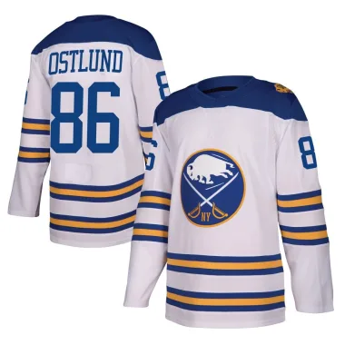 Authentic Noah Ostlund White Buffalo Sabres 2018 Winter Classic Jersey - Youth