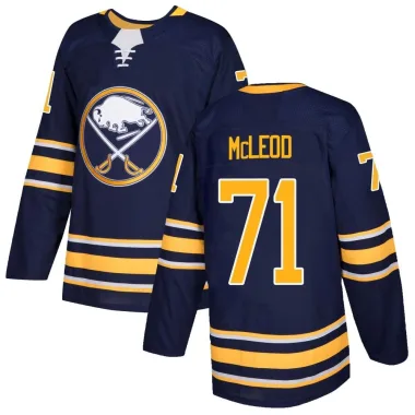 Authentic Ryan McLeod Navy Buffalo Sabres Home Jersey - Youth