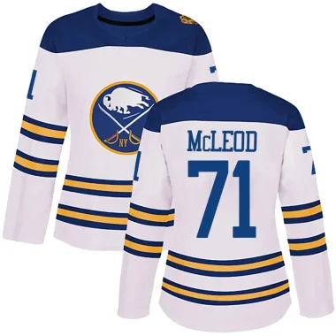 Authentic Ryan McLeod White Buffalo Sabres 2018 Winter Classic Jersey - Women's