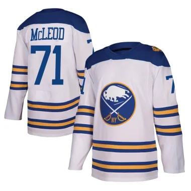 Authentic Ryan McLeod White Buffalo Sabres 2018 Winter Classic Jersey - Youth
