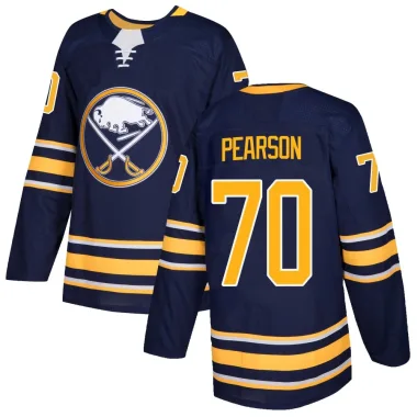 Authentic Tanner Pearson Navy Buffalo Sabres Home Jersey - Men's