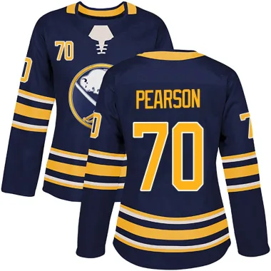 Authentic Tanner Pearson Navy Buffalo Sabres Home Jersey - Women's