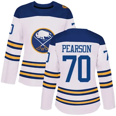 Authentic Tanner Pearson White Buffalo Sabres 2018 Winter Classic Jersey - Women's