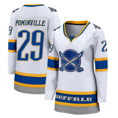 Breakaway Jason Pominville White Buffalo Sabres 2020/21 Special Edition Jersey - Women's