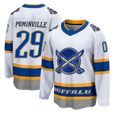 Breakaway Jason Pominville White Buffalo Sabres 2020/21 Special Edition Jersey - Youth
