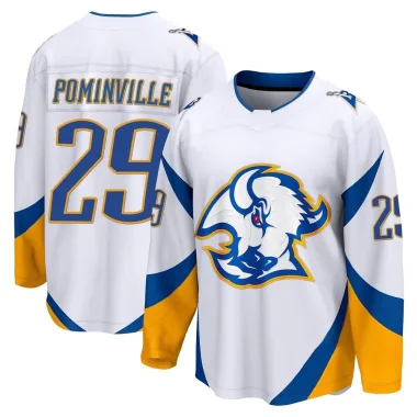 Breakaway Jason Pominville White Buffalo Sabres Special Edition 2.0 Jersey - Men's
