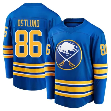 Breakaway Noah Ostlund Royal Buffalo Sabres Premier Home Jersey - Youth