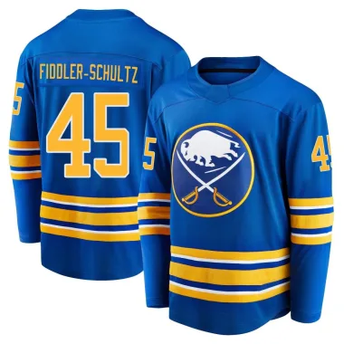 Breakaway Riley Fiddler-Schultz Royal Buffalo Sabres Premier Home Jersey - Youth