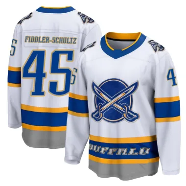 Breakaway Riley Fiddler-Schultz White Buffalo Sabres 2020/21 Special Edition Jersey - Men's