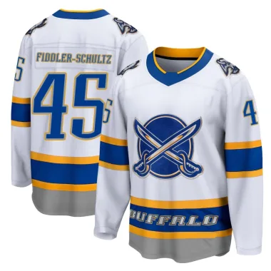 Breakaway Riley Fiddler-Schultz White Buffalo Sabres 2020/21 Special Edition Jersey - Youth
