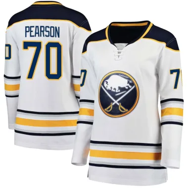 Breakaway Tanner Pearson White Buffalo Sabres Away Jersey - Women's