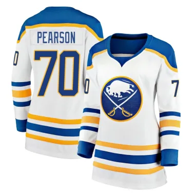 Breakaway Tanner Pearson White Buffalo Sabres Away Premier Jersey - Women's