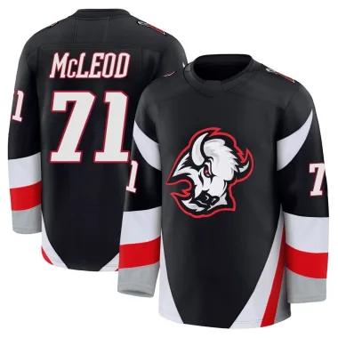 Premium Ryan McLeod Black Buffalo Sabres Alternate Jersey - Youth