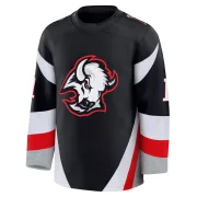 Premium Ukko-Pekka Luukkonen Black Buffalo Sabres Alternate Jersey - Men's